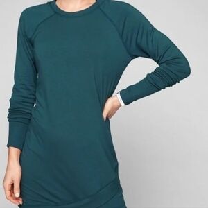 NWT Athleta Criss Cross Long-sleeve Dress